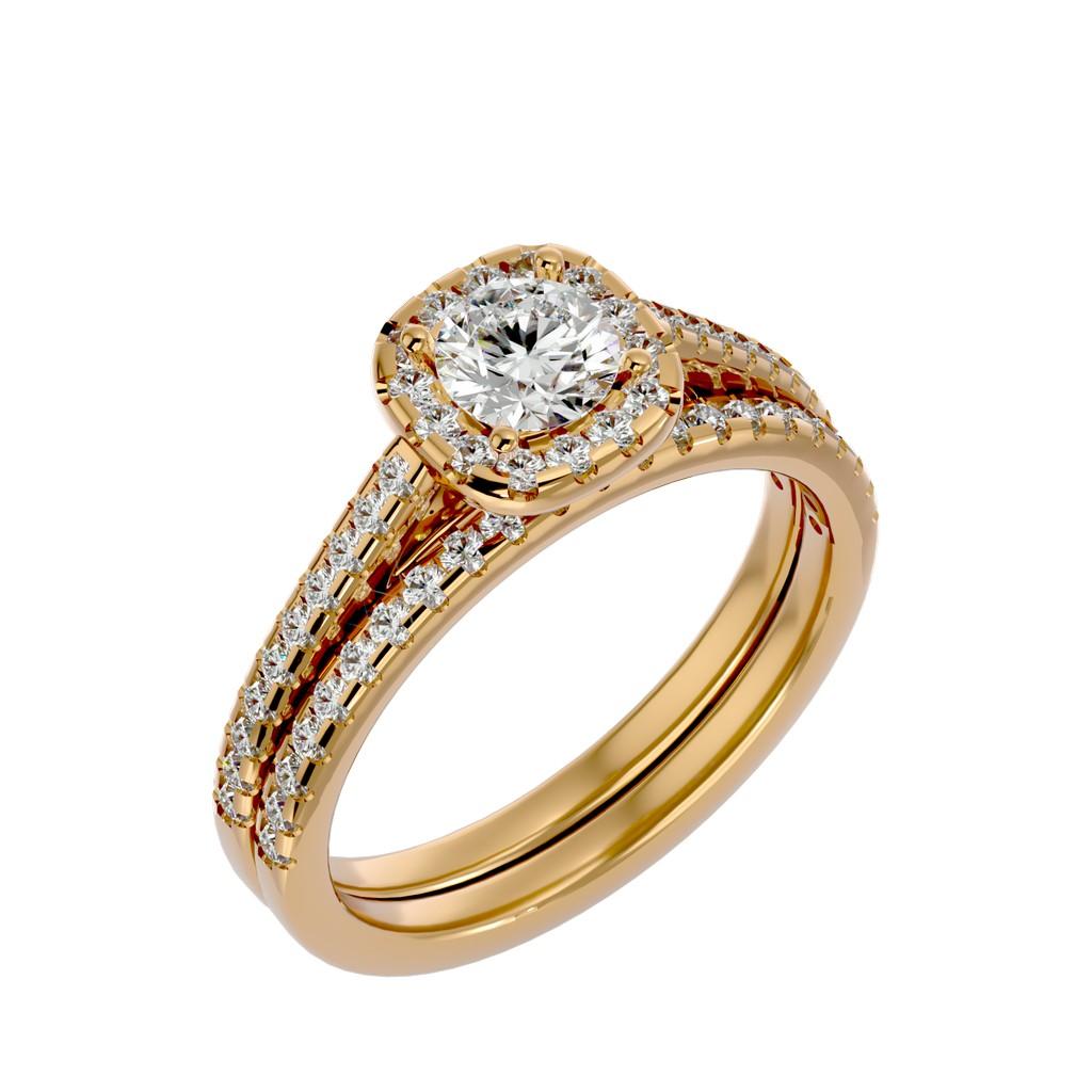 Amoret Halo Bridal Ring