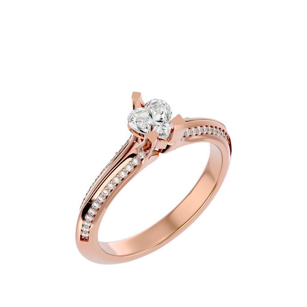 Ardha Heart Splendor Ring
