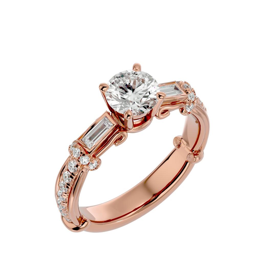 Baguette Luminance Ring