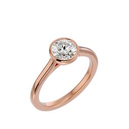 Bezel Solitaire Ring