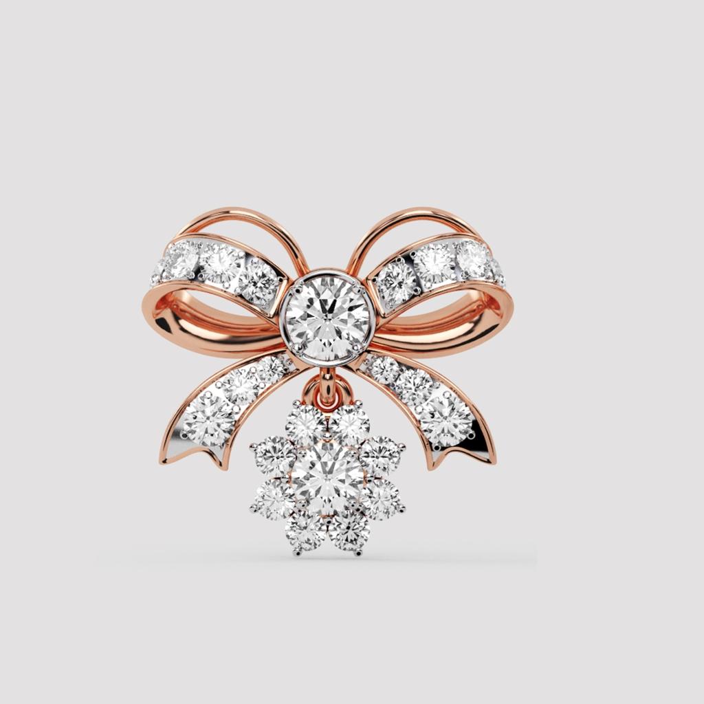 Bow Diamond Earrings: The Design Behind Florette