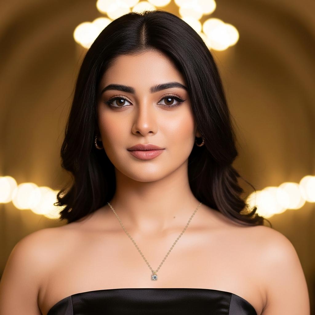 Brilliant Round Solitaire