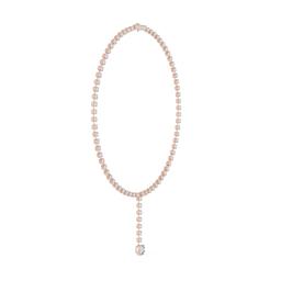 Cascade Round Tennis Necklace