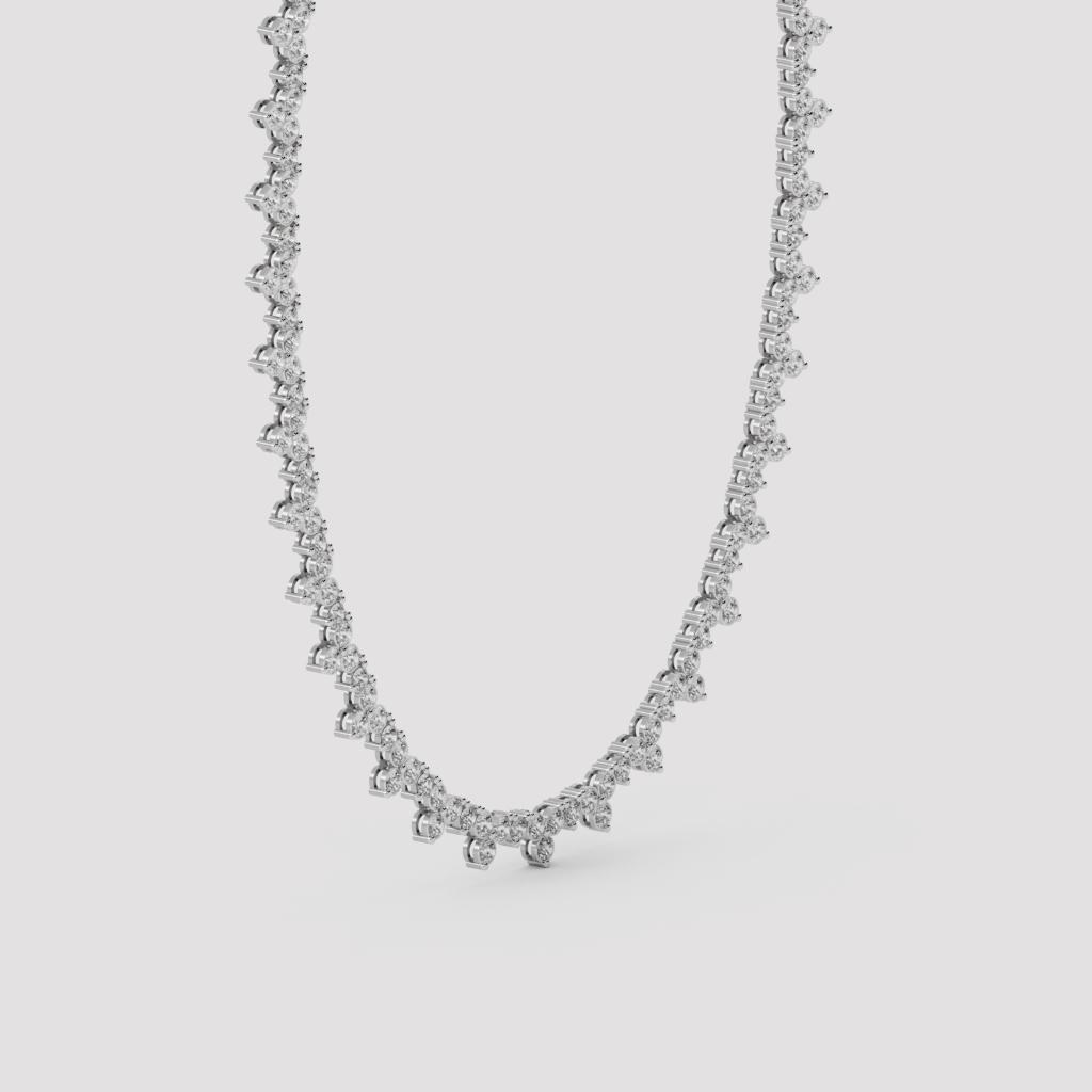 Cascading Petal Necklace