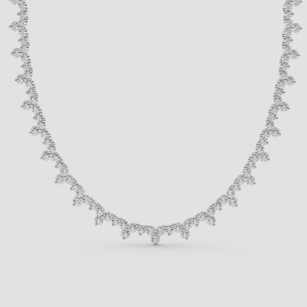 Cascading Petal Necklace