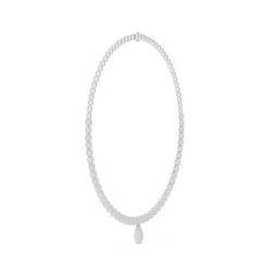 Celestial Halo Tennis Necklace