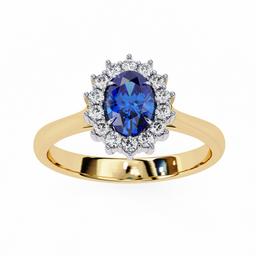 Celestial Oval Majesty Ring