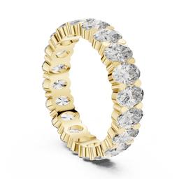 Celestial Oval Radiance Ring