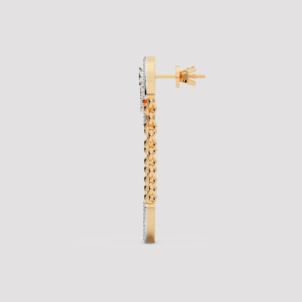 Chain Link Drop Earrings