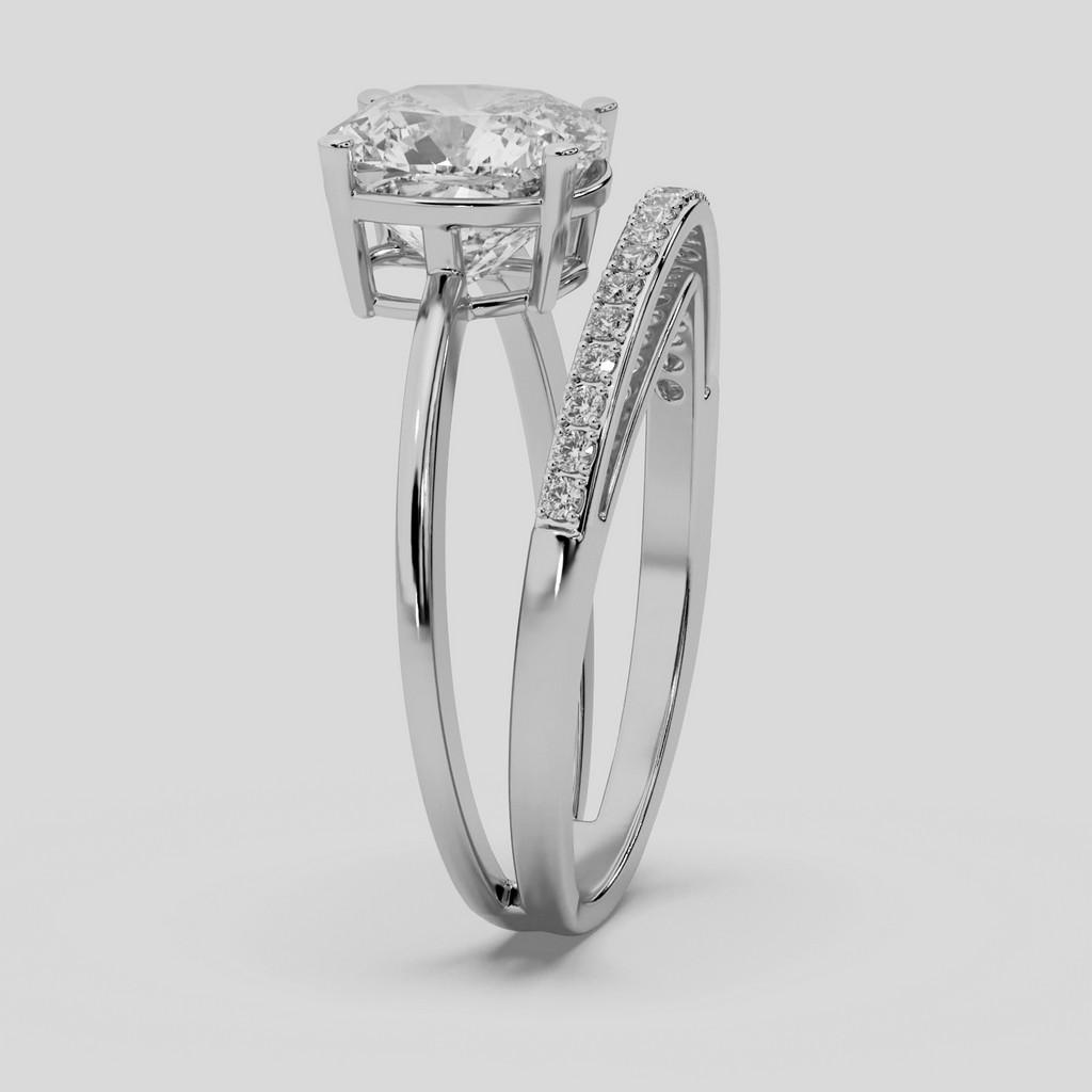 Cushion Elegance Ring