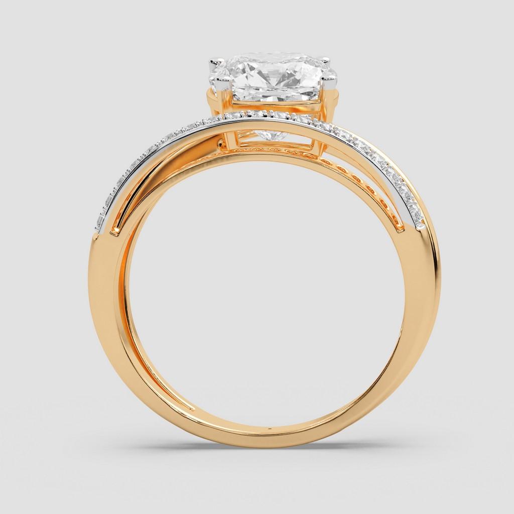 Cushion Elegance Ring