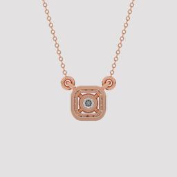 Cushion Halo Pendant