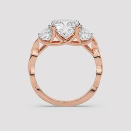 Cushion Infinity Ring