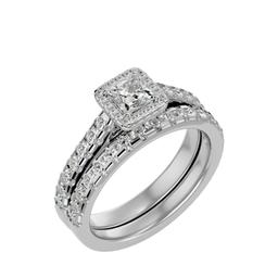 Cushion Radiance Bridal Ring