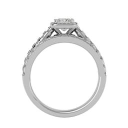 Cushion Radiance Bridal Ring