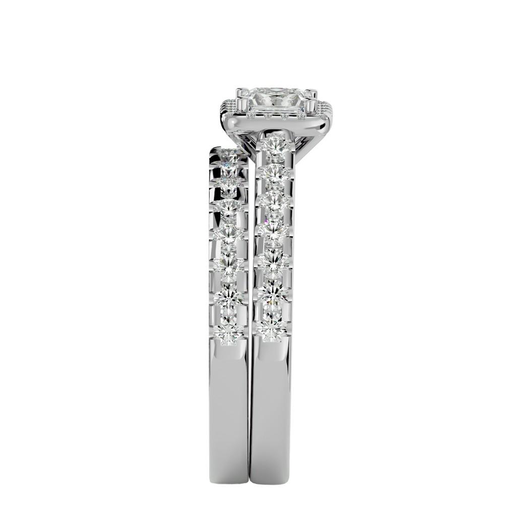 Cushion Radiance Bridal Ring