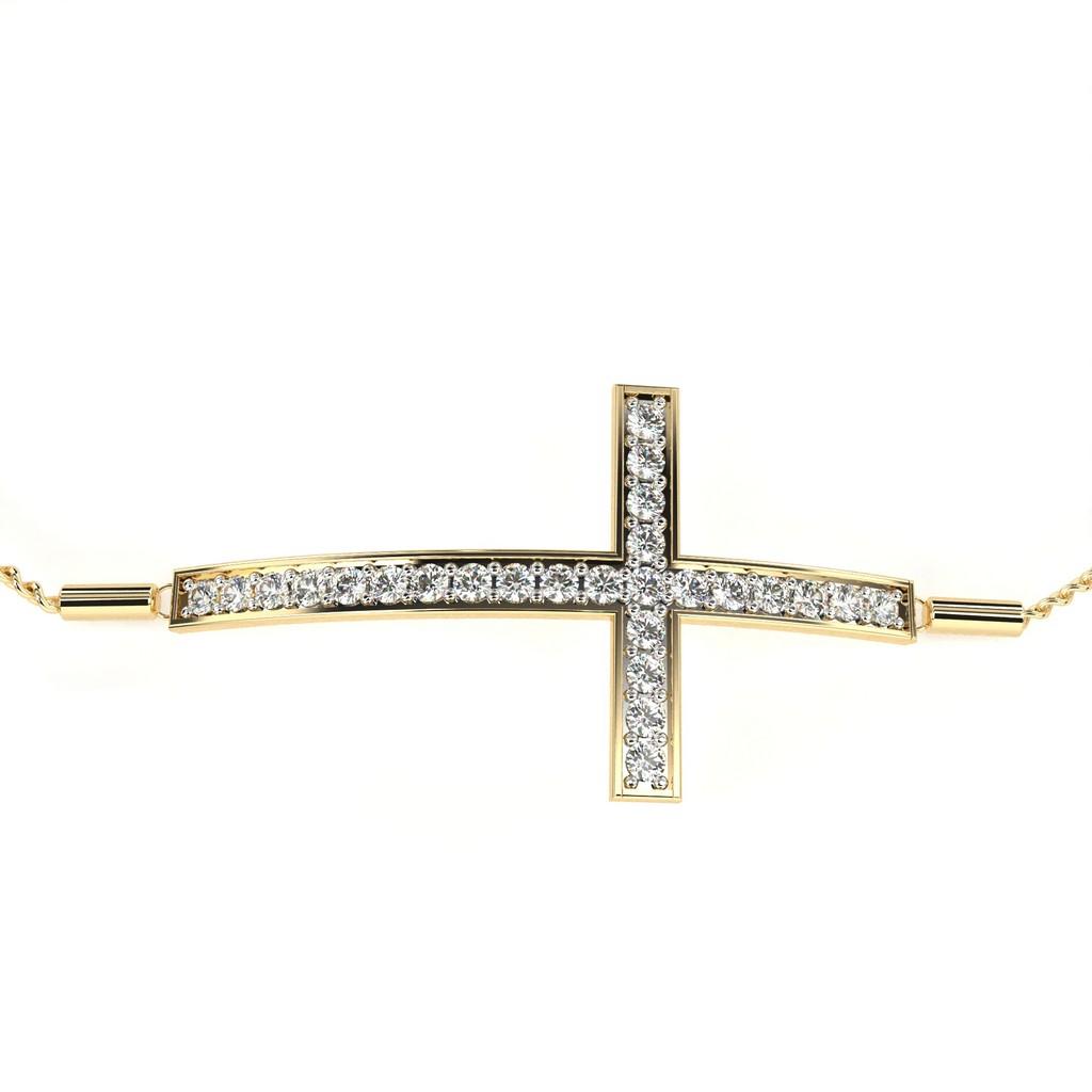 Divine Cross Bracelet