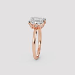 Emerald Solitaire Ring