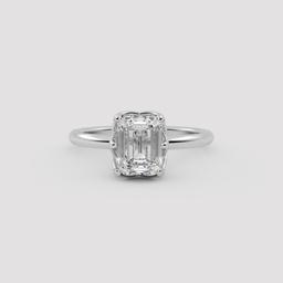 Emerald Solitaire Ring