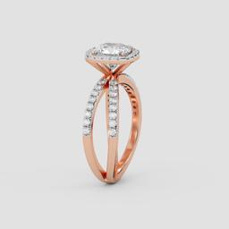 Eternal Cushion Halo Ring