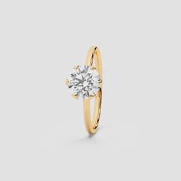 Eternal Round Solitaire Ring