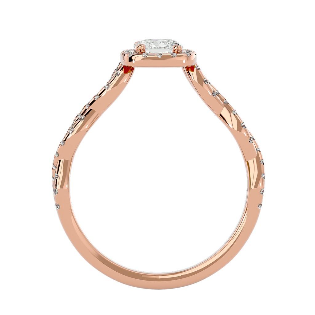 Eternelle Cushion Ring