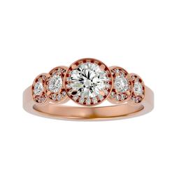 Eternelle Halo Ring