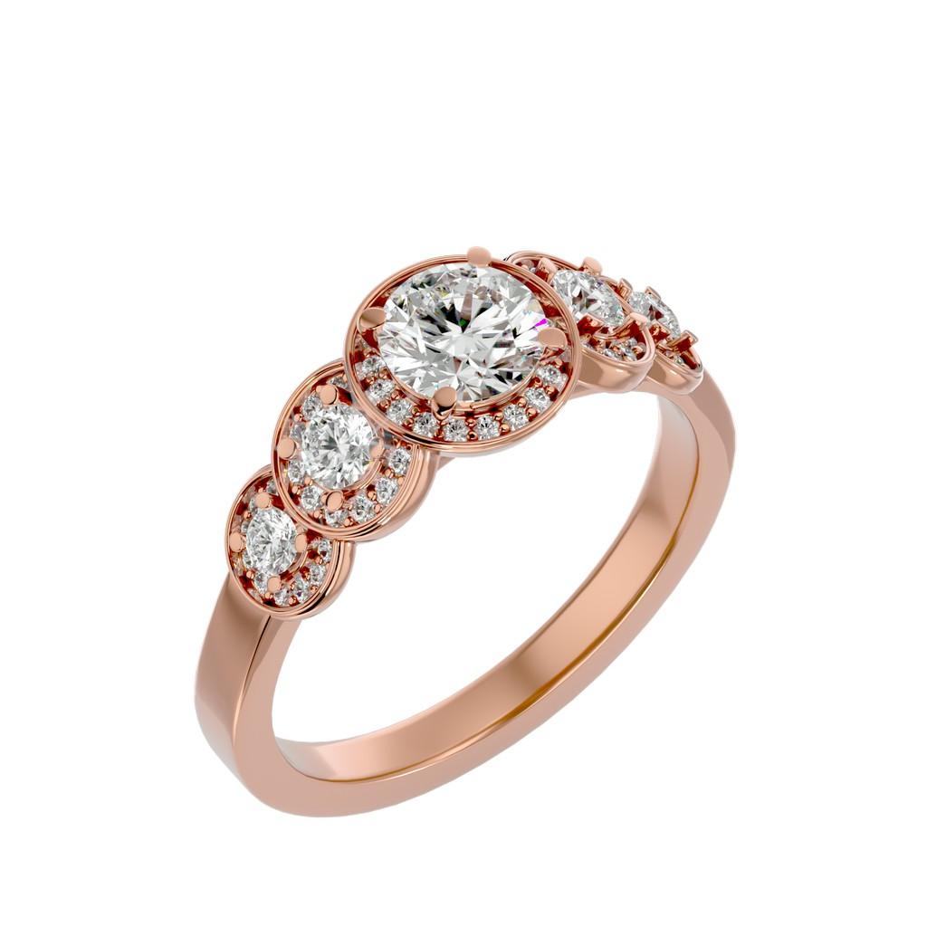 Eternelle Halo Ring