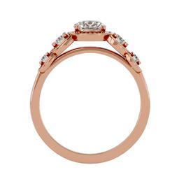 Eternelle Halo Ring