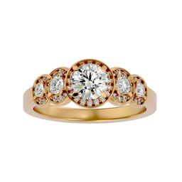 Eternelle Halo Ring