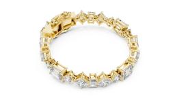 Faceted Cluster Bracelet