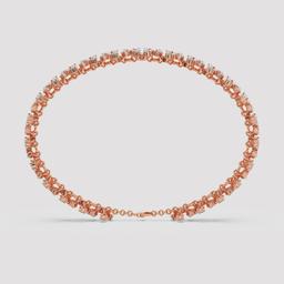 Floral Cluster Diamond Bracelet