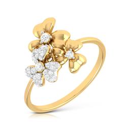Floral Cluster Ring