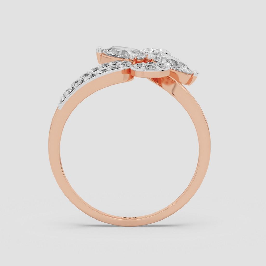 Floral Marquise Cluster