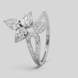 Floral Marquise Cluster