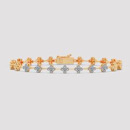 Florette Floral Diamond Bracelet