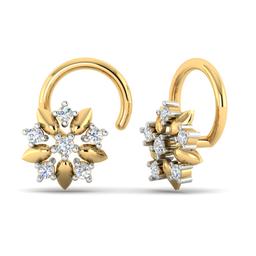 Gilded Floral Nosepin