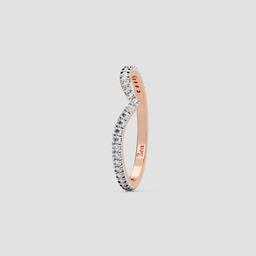 Graceful Curve Band Ring