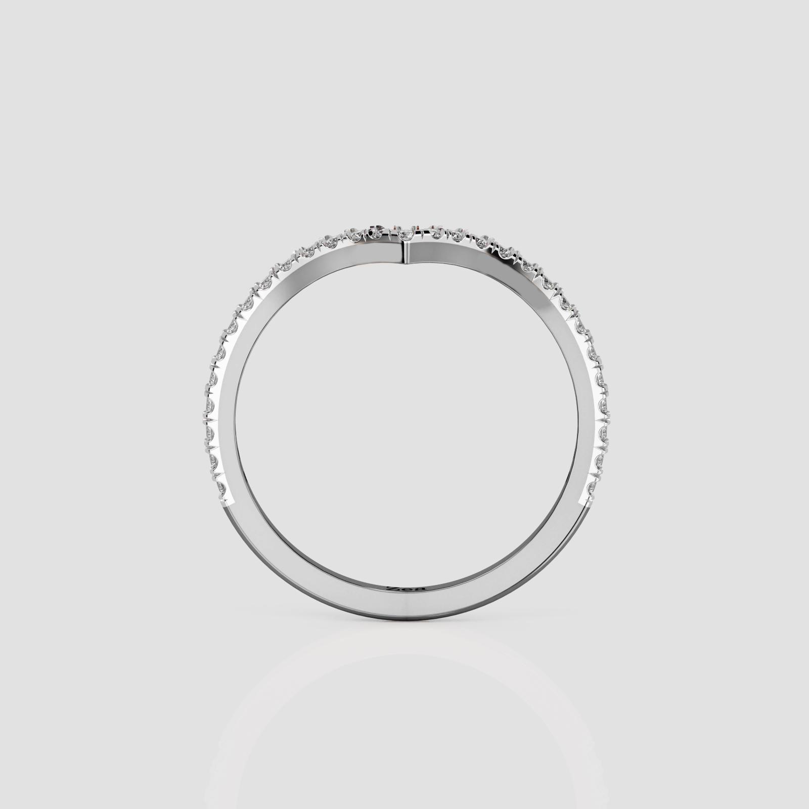 Graceful Curve Band Ring