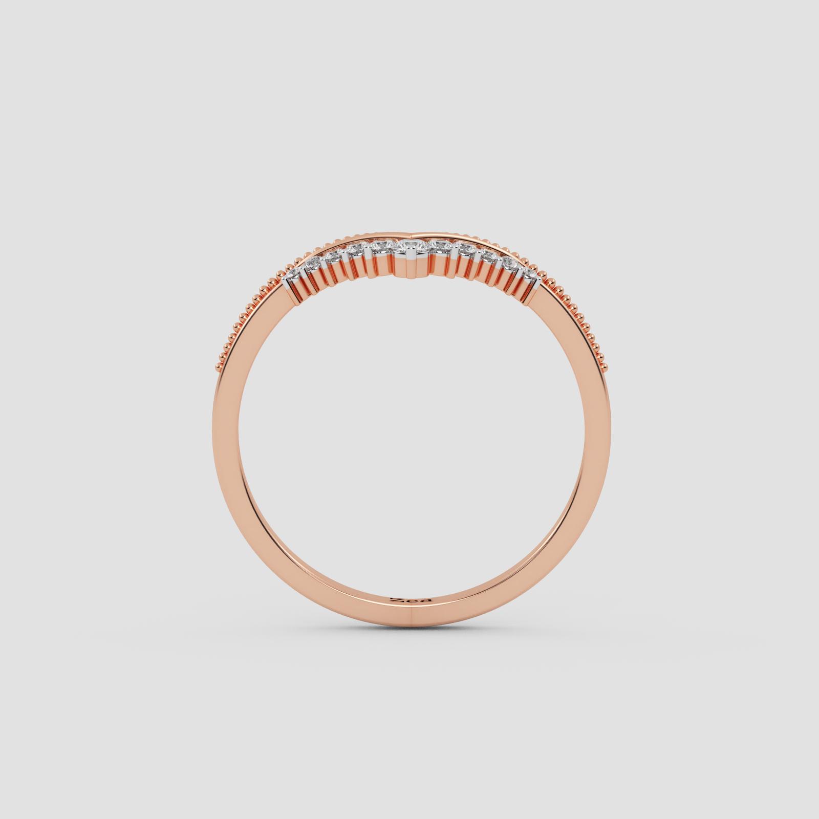 Graceful Vine Cluster Ring