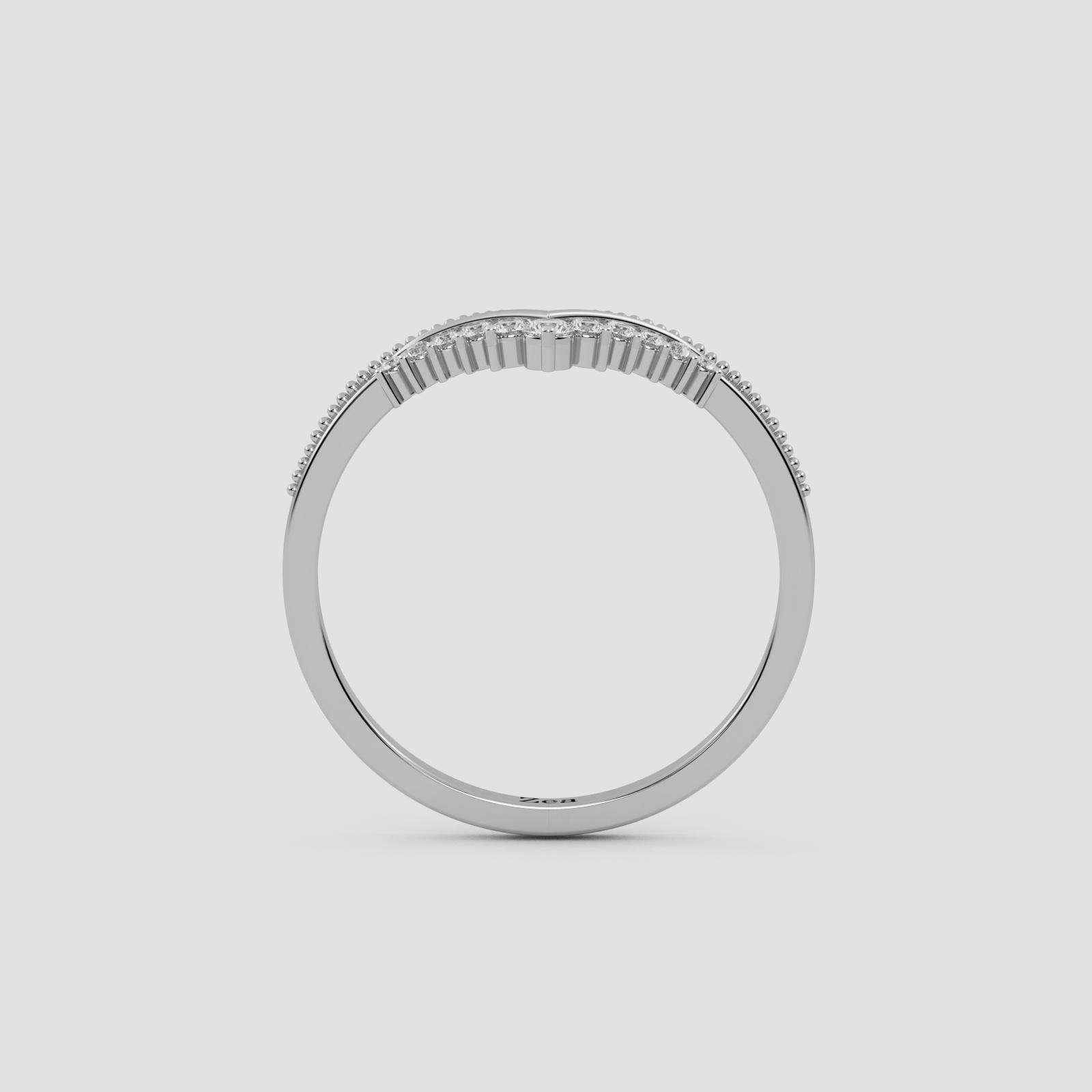 Graceful Vine Cluster Ring