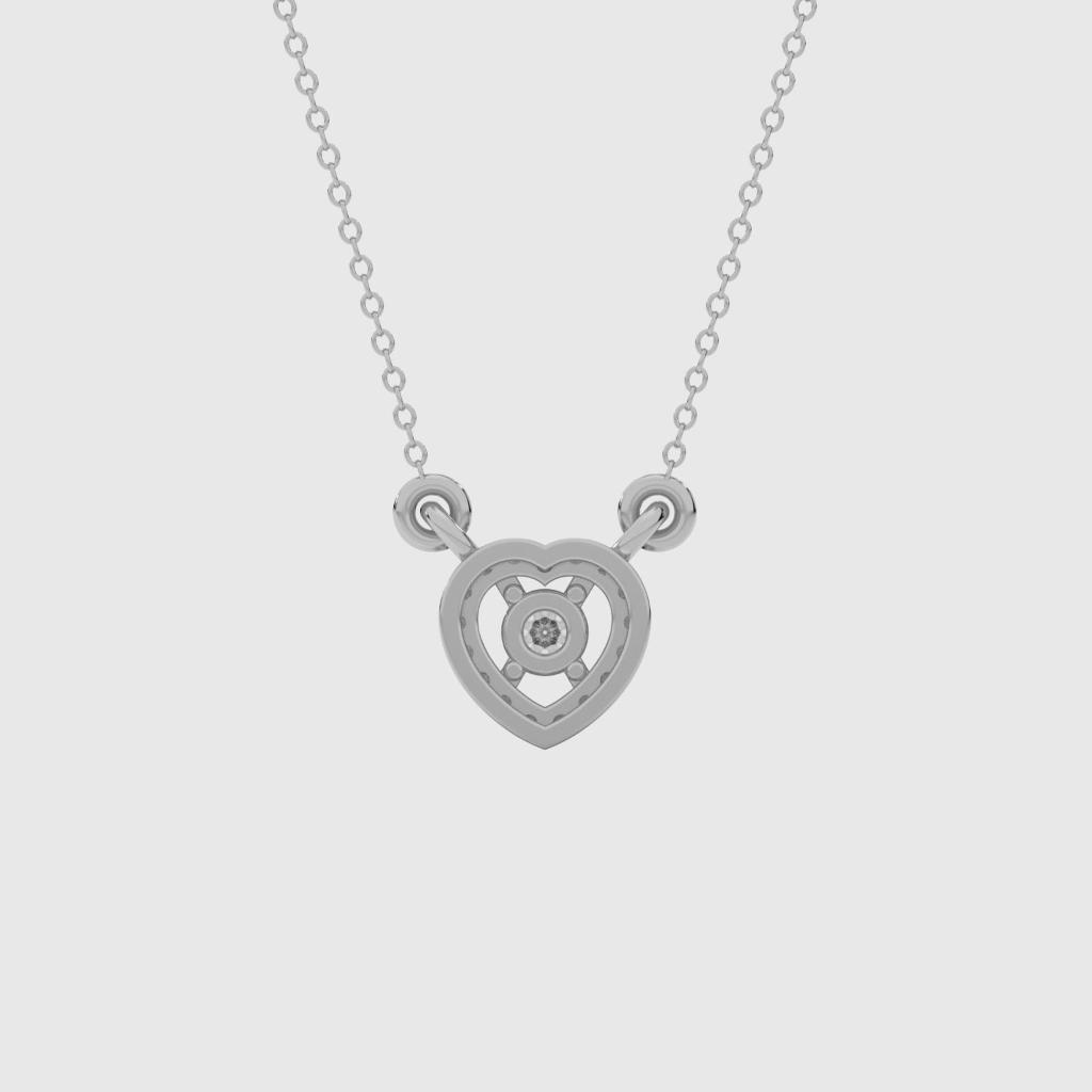 Heart Halo Pendant
