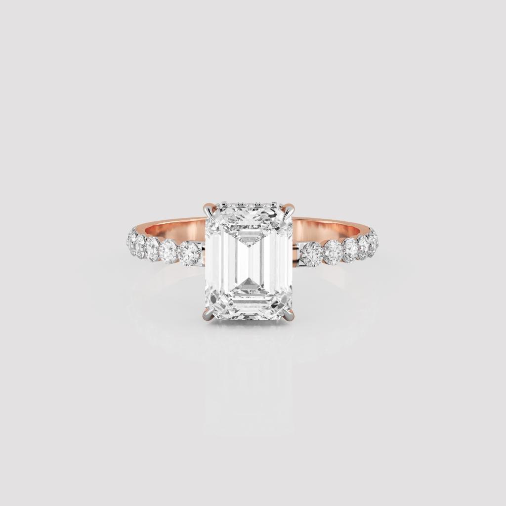 Imperial Emerald Solitaire