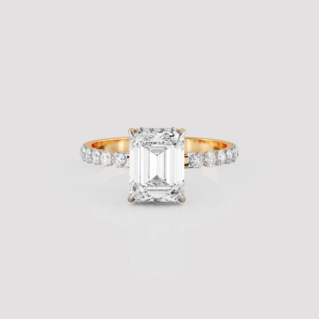 Imperial Emerald Solitaire