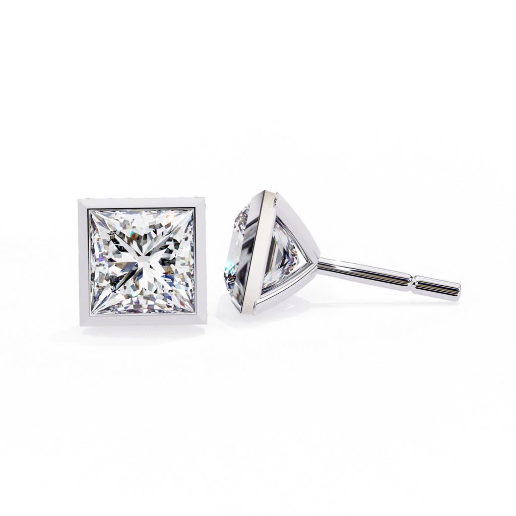 Imperial Princess Bezel Earring