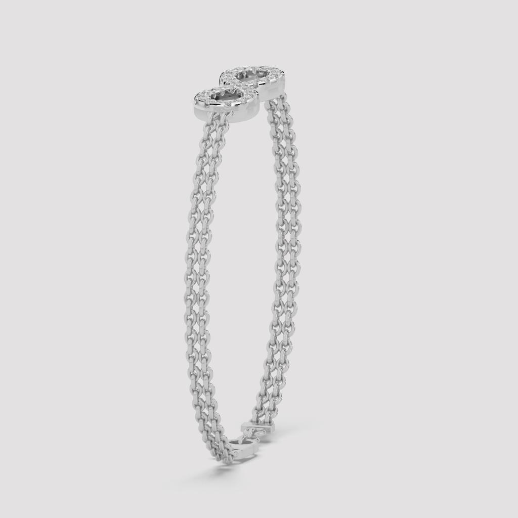 Infinity Diamond Bracelet