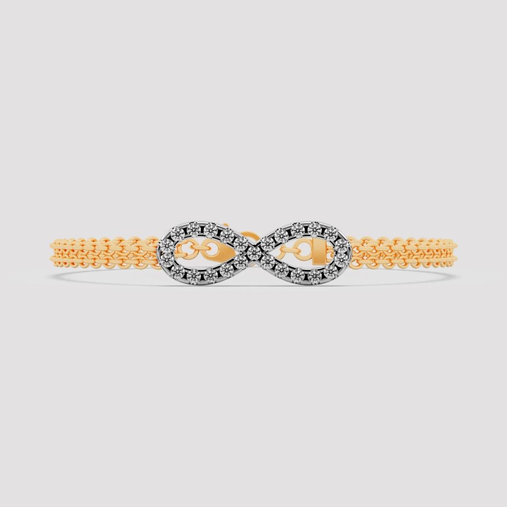 Infinity Diamond Bracelet