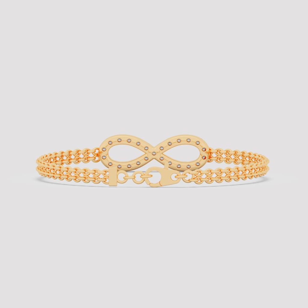 Infinity Diamond Bracelet