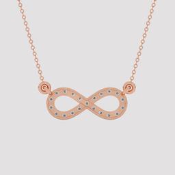 Infinity Diamond Pendant