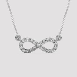 Infinity Diamond Pendant